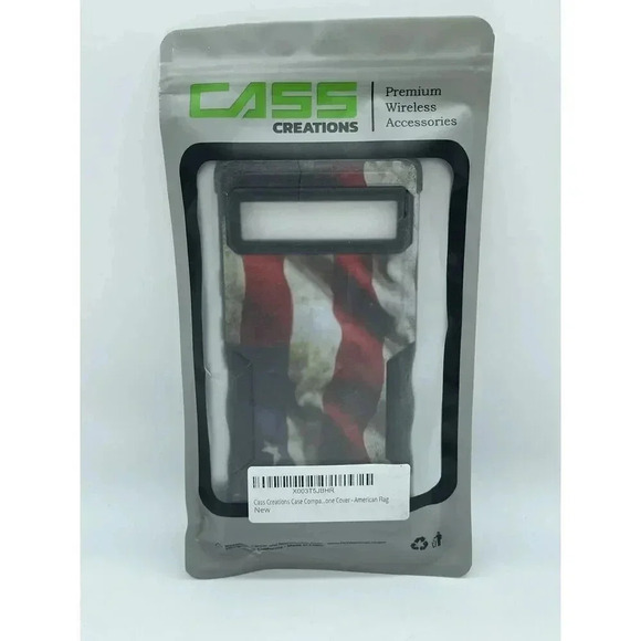 American Flag Case Compatible with Google Pixel 7a Hybrid Shockproof Bumper - Picture 4 of 11